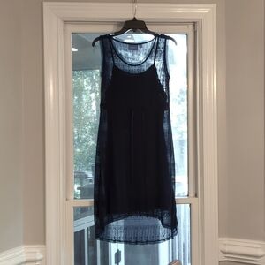 Simply Vera, Vera Wang Dress, Size S, Navy